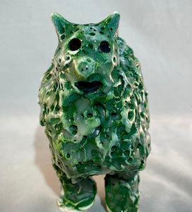 Greeny the mouldy sheep.